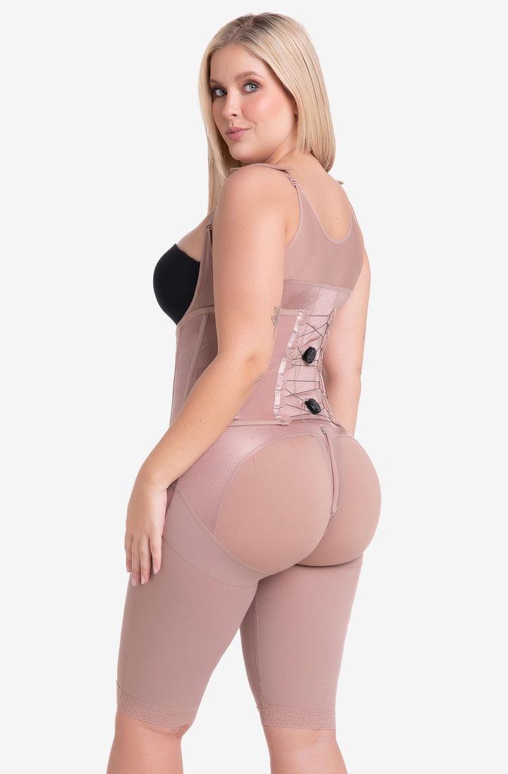 FAJA POST QUIRURGICA REGULABLE MAXIMA COMPRESION REALZA GLUTEOS RELOJ DE ARENA MARIA E 019 -FITLUXE