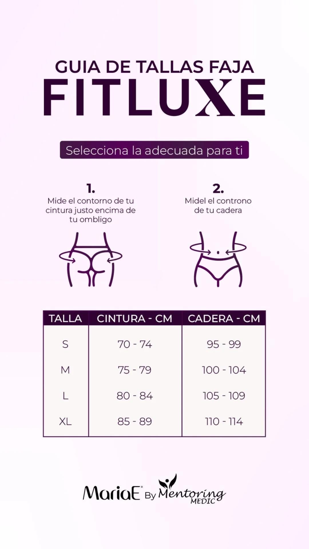 FAJA POST QUIRURGICA REGULABLE MAXIMA COMPRESION REALZA GLUTEOS RELOJ DE ARENA MARIA E 019 -FITLUXE