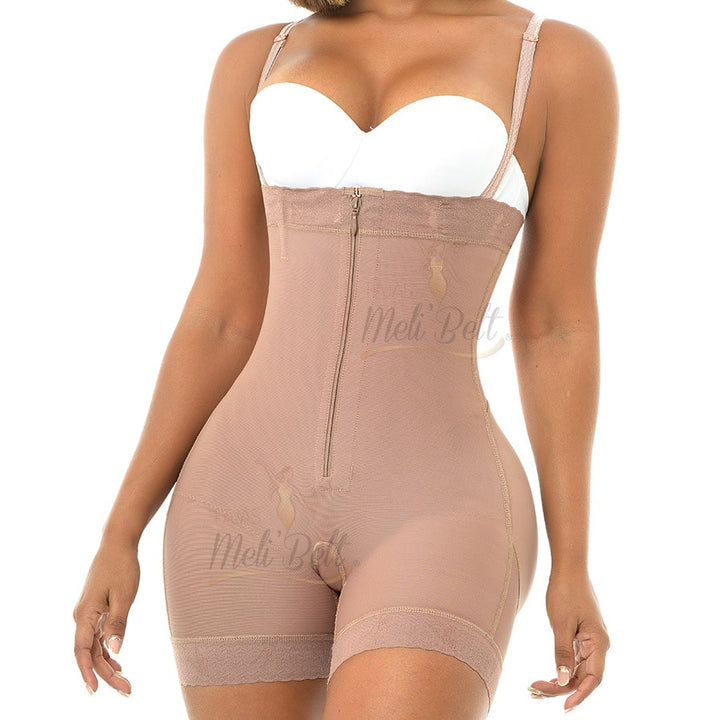 FAJA ANIS TIPO SHORT MELIBELT CON TIRANTES REMOVIBLES REALZA GLUTEOS