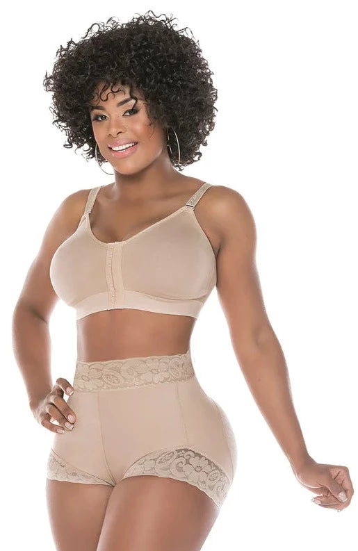 SALOMÉ SHAPING SHORT GIRDLE WITH BUTT ENHANCEMENT EFFECT PUSHUP PANTY