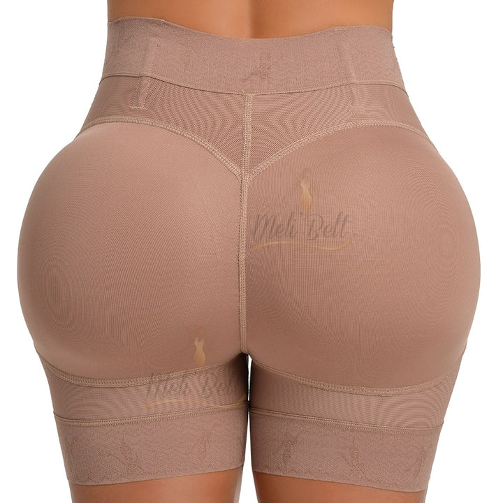 FAJA SHORT TALLE ALTO ESTILIZA CADERAS LEVANTA GLUTEOS  MELI BELT