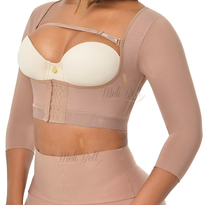 BRASIER POST QUIRURGICO CON MANGAS MELI BELT