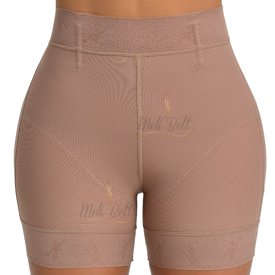 FAJA SHORT SIN COSTURAS ULTRAINVISIBLE MELI BELT LEVANTA GLUTEOS CONTROL ABDOMEN BAJO NO SE NOTA BAJO LA ROPA