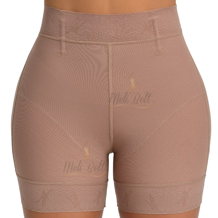 FAJA SHORT SIN COSTURAS ULTRAINVISIBLE MELI BELT LEVANTA GLUTEOS CONTROL ABDOMEN BAJO NO SE NOTA BAJO LA ROPA