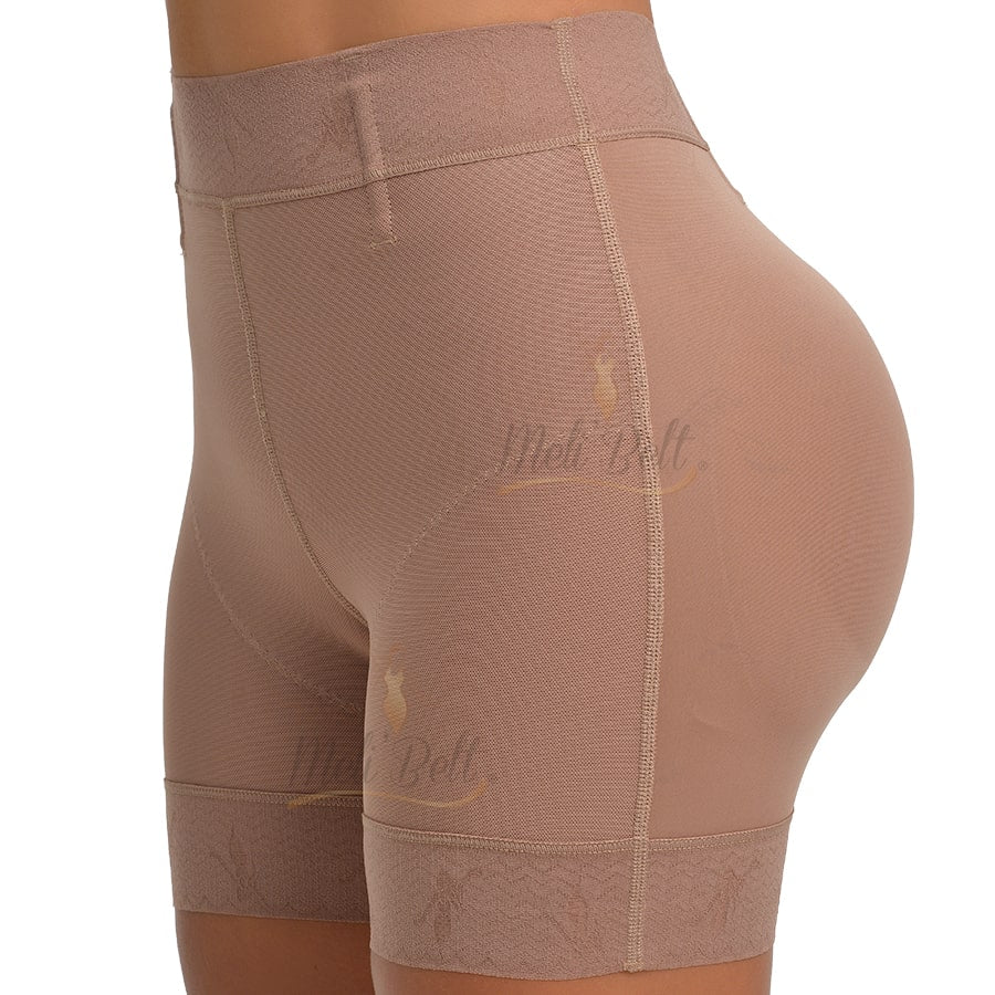 FAJA SHORT SIN COSTURAS ULTRAINVISIBLE MELI BELT LEVANTA GLUTEOS CONTROL ABDOMEN BAJO NO SE NOTA BAJO LA ROPA