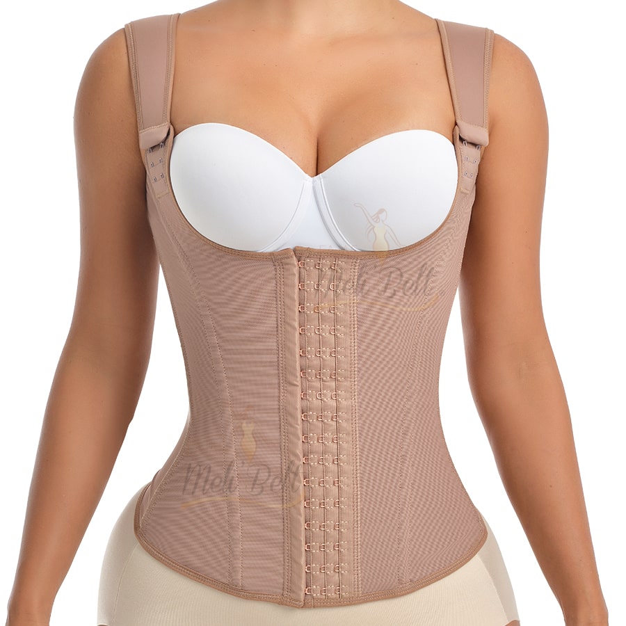FAJA CHALECO MELI BELT MOLDEADORE ESTILIZA ABDOMEN CINTURA REFUERZO LUMBAR POSTQUIRURGICA 5044