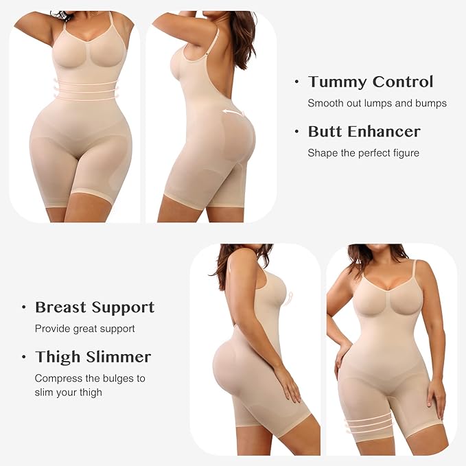 FAJA REDUCTORA SIN COSTURAS BODY SEAMLESS REDUCE ESTILIZA MOLDEA TU CUERPO IDEAL PARA LLEVAR CON VESTIDOS