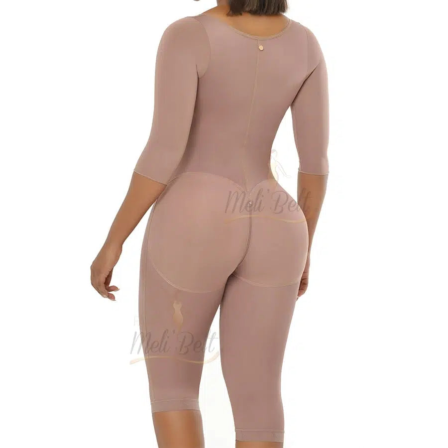 FAJA TIPO CAPRI MELIBELT CON MANGAS COMPRESION MEDIA CREMALLERA PERINEAL ETAPA 1