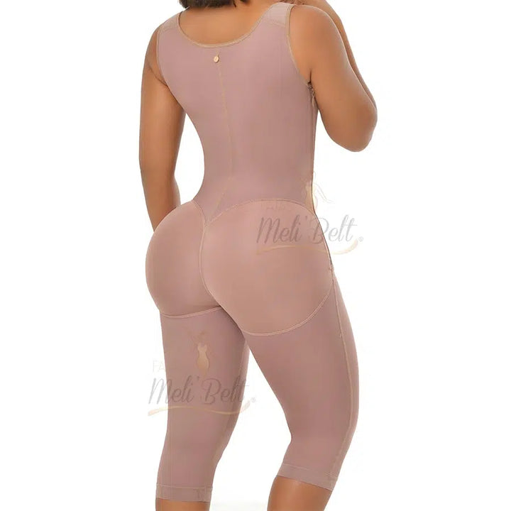 FAJA MELIBELT ETAPA 1 HASTA LA RODILLA SIN COSTURAS CON TIRANTES AJUSTABLES