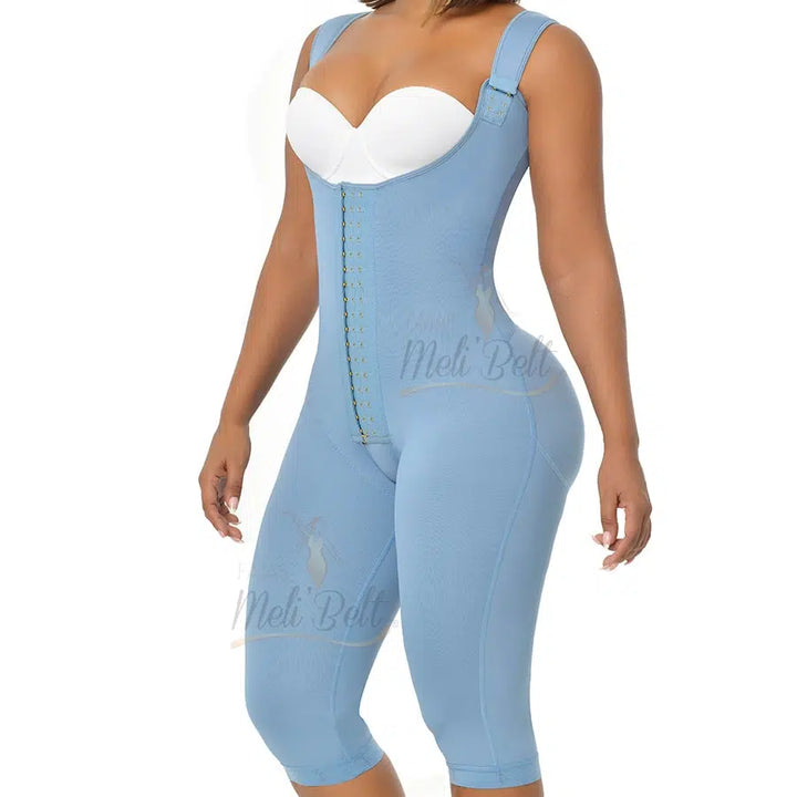 FAJA MELIBELT ETAPA 1 HASTA LA RODILLA CON TIRANTES AJUSTABLES POSTQUIRURGICA