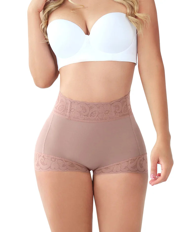 FAJA SHORT LEVANTA COLA CONTROL DE ABDOMEN LEVANTA GLUTEOS TIPO MELOCOTON  EFECTO PUSH UP