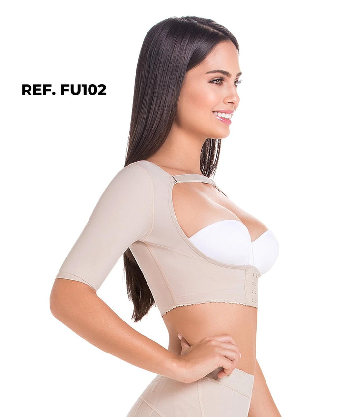POSTURE CORRECTOR GIRDLE POST-SURGICAL SLEEVES FOR ARMS MARIA E
