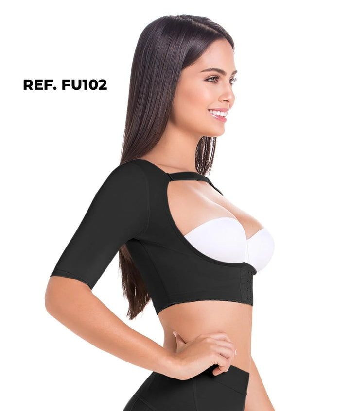 POSTURE CORRECTOR GIRDLE POST-SURGICAL SLEEVES FOR ARMS MARIA E