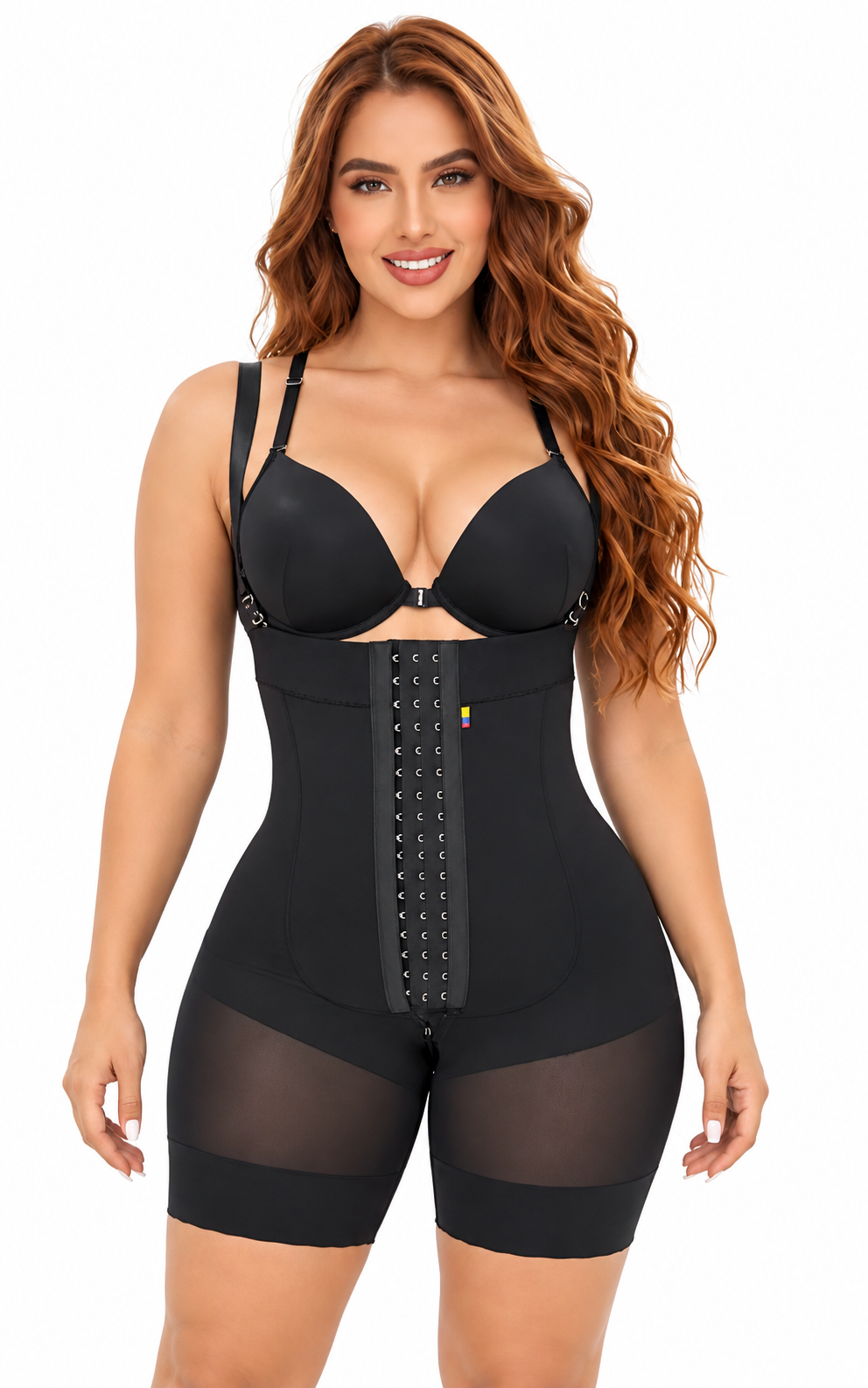 FAJA COLOMBIANA MOLDEADORA ABERTURA PERINEAL BROCHES REGULABLES USO DIARIO POST QUIRURGICA BLESS ME