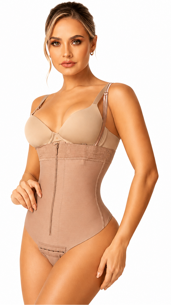 FAJA BODY TANGA RELOJ DE ARENA POST PARTO USO DIARIO MELI BELT