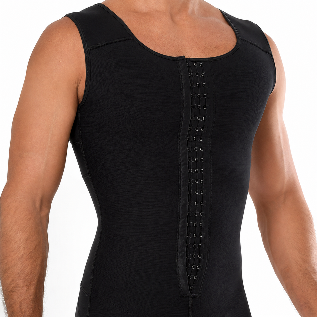 FAJA ENTERIZO CON BROCHES PARA HOMBRE POSTQUIRURGICA CONTROL DE POSTURA ABDOMEN MELI BELT