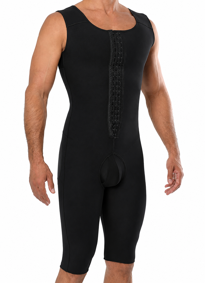 FAJA ENTERIZO CON BROCHES PARA HOMBRE POSTQUIRURGICA CONTROL DE POSTURA ABDOMEN MELI BELT