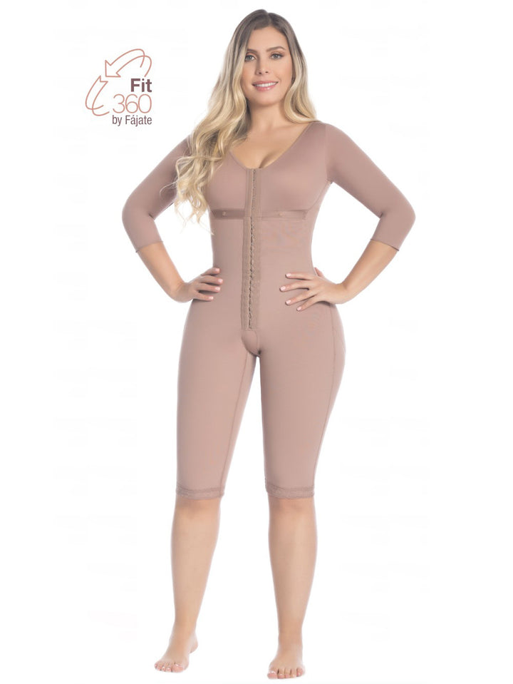 COMPLETE BAND WITH THREE LEVELS OF BRACKETS AND POST-SURGICAL PERIANAL CLOSURE