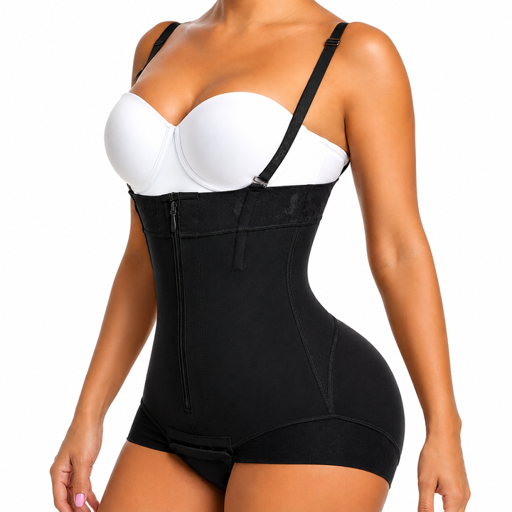 FAJA BODY STRAPLE ENCAJE SILICONADO POSTQUIRURGICA POST PARTO USO DIARIO MELI BELT