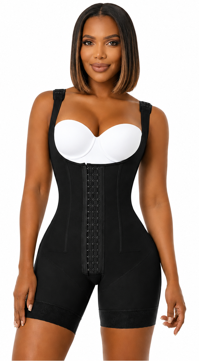 FAJA MELIBELT SHORT ETAPA 3 ALTA COMPRESION TIRANTES AJUSTABLES