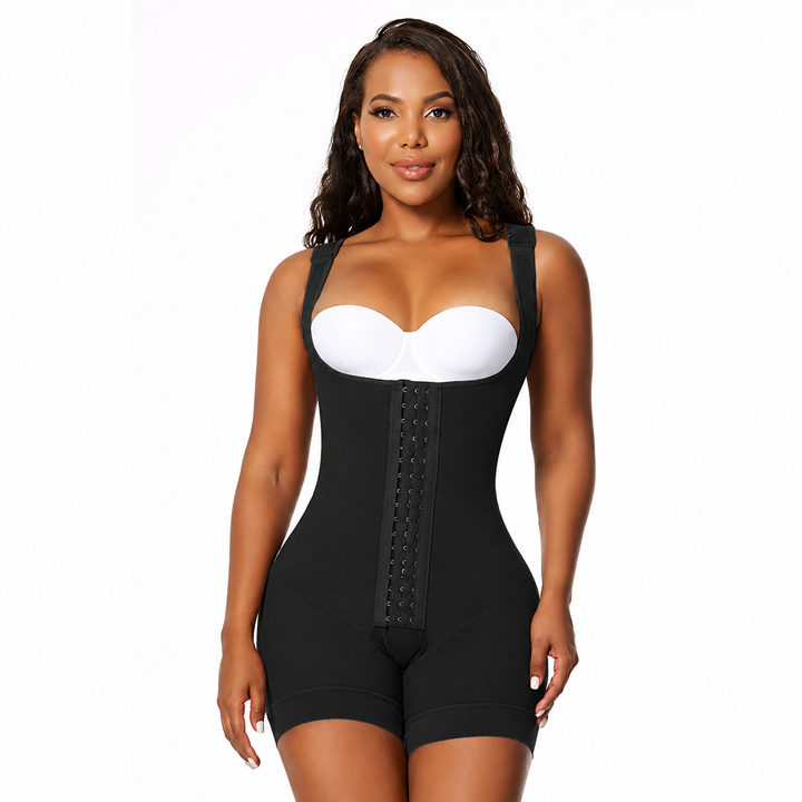 FAJA MELIBELT SHORT DE ALTA COMPRESION CON TIRANTES ANCHOS ETAPA 2