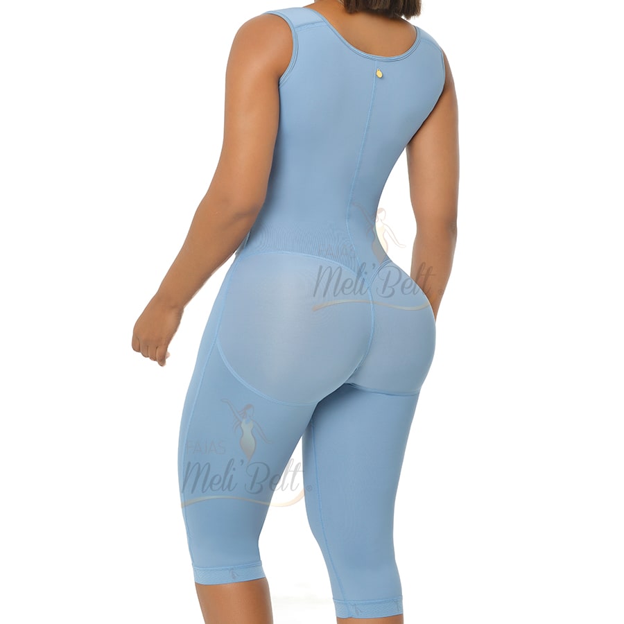 FAJA MELIBELT ETAPA 1 HASTA LA RODILLA SIN COSTURAS CON TIRANTES AJUSTABLES
