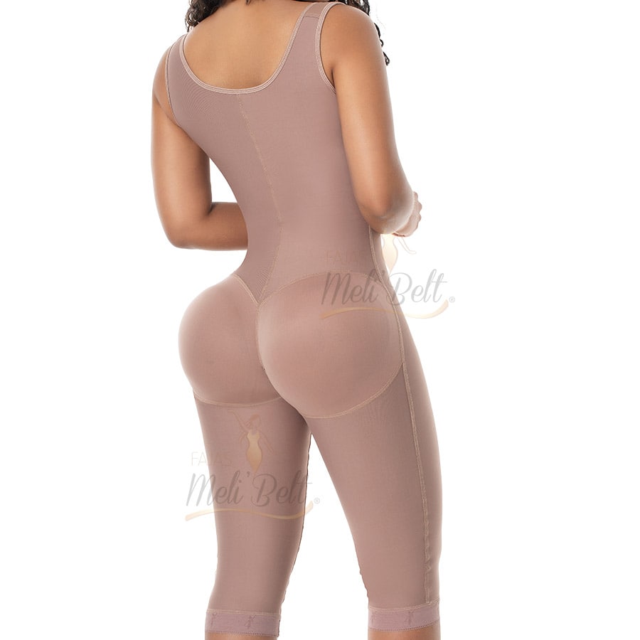 FAJA MELIBELT ETAPA 1 HASTA LA RODILLA SIN COSTURAS CON TIRANTES AJUSTABLES