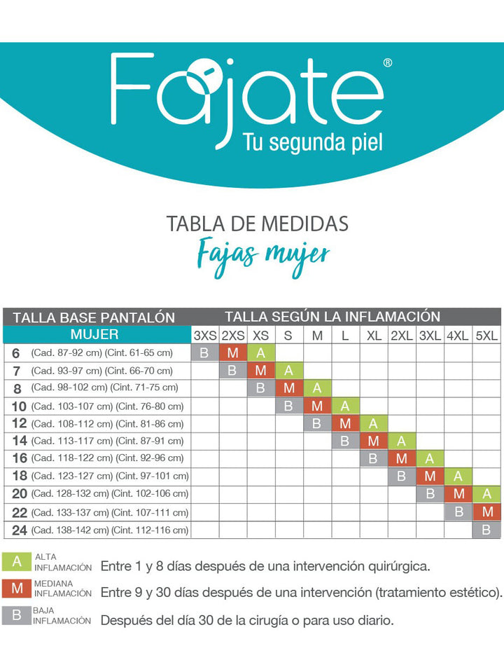 FAJATE HIGH BACK GUMMY GIRDLE