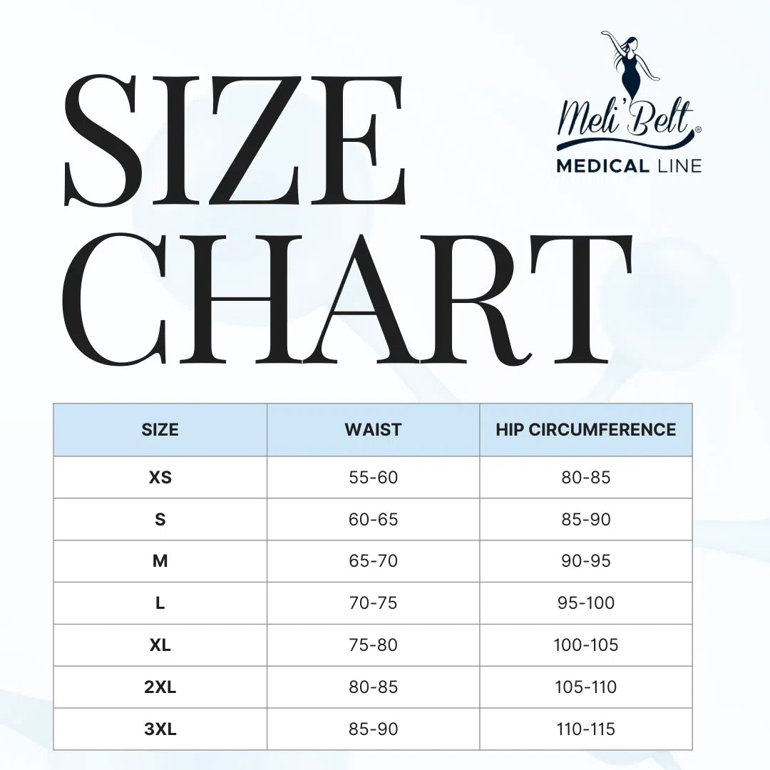 FAJA MELIBELT TIPO CAPRI CON TIRANTES AJUSTABLES LEVANTACOLA POSTOPERATORIO ETAPA 1