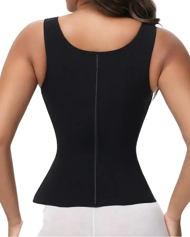 Faja Reloj de Arena Doble Compresión Efecto Cintura de Avispa sujetador integrado