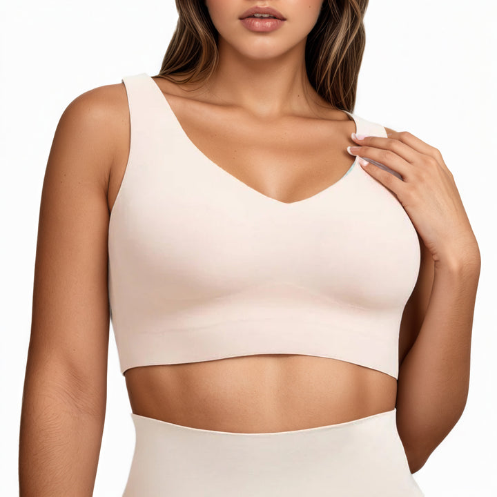 SUJETADOR REDUCTOR ROLLITOS ESPALDA SOSTEN SIN COSTURAS COMODO