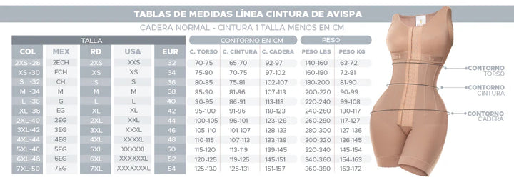 FAJA MOLDEADORA DE ALTA COMPRESION MELIBELT POSTQUIRURGICA PARA MUJER