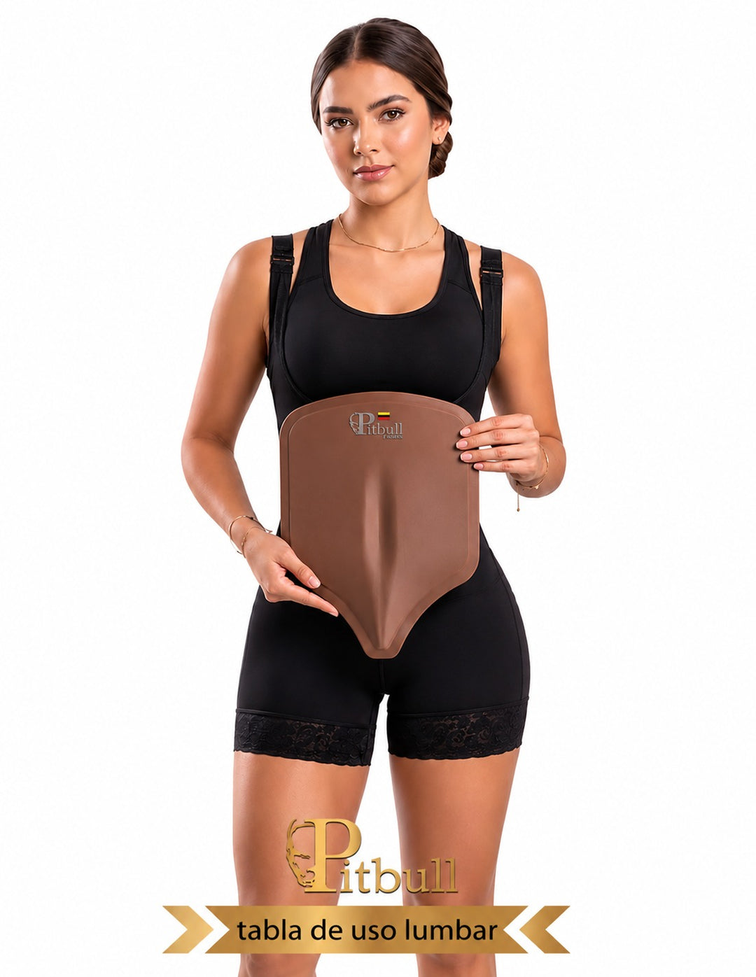 TABLA SOPORTE LUMBAR POSTQUIRURGICA PITBULL  ACCESORIO PARA FAJA LIPOSUCCION LIPOESCULTURA Y CIRUGIA ESTETICA
