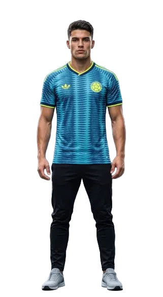CAMISETA TRICOLOR DE LA SELECCION COLOMBIA PARA HOMBRE MUNDIAL 2026
