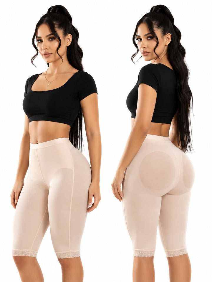 CEINTURE DE LIPOSCULPTURE PITBULL BEIGE AJUSTABLE ARTICULATION COLOMBIENNE BRÛLAGE DES GRAISSES