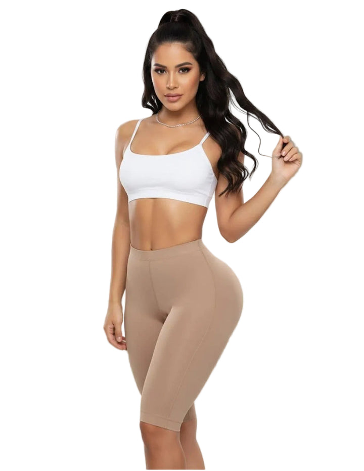 CEINTURE DE LIPOSCULPTURE PITBULL BEIGE AJUSTABLE ARTICULATION COLOMBIENNE BRÛLAGE DES GRAISSES