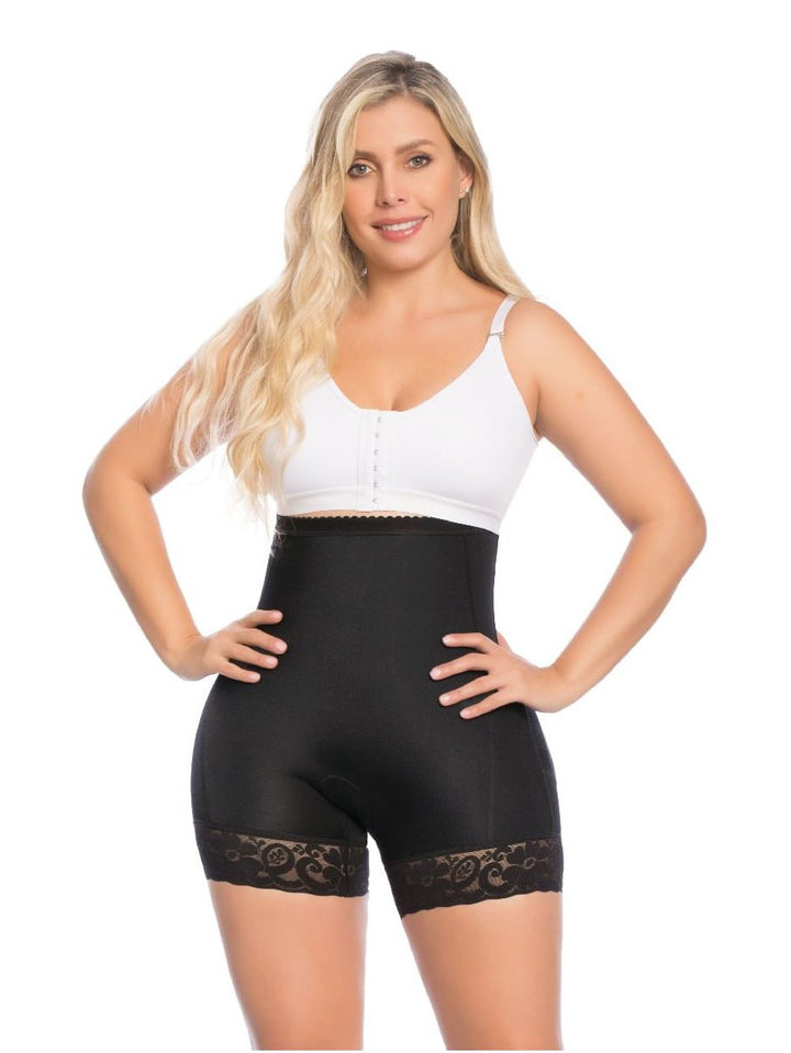 Colombian GIRDLE WITH LOW BACK AND STRAIGHT PANTY TYPE WITH GLUTEAL ENHANCEMENT