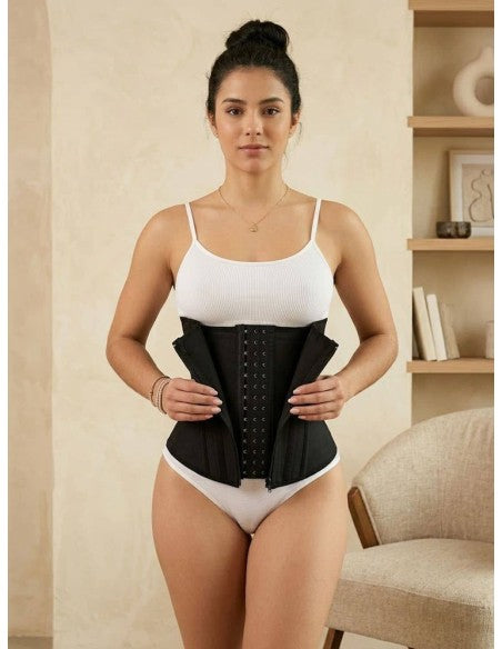 FAJA CINTURILLA RELOJ DE ARENA PITBULL BROCHES REGULABLES Y CREMALLERA EXTERIOR FP838-2