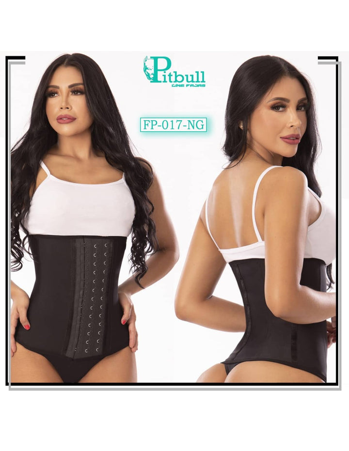 LADIES PITBULL REDUCING COLOMBIAN LATEX WAISTBAND WITH SNAP CLOSURE