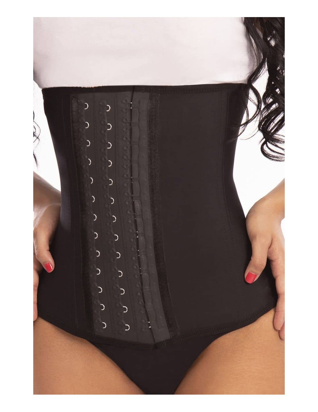 LADIES PITBULL REDUCING COLOMBIAN LATEX WAISTBAND WITH SNAP CLOSURE