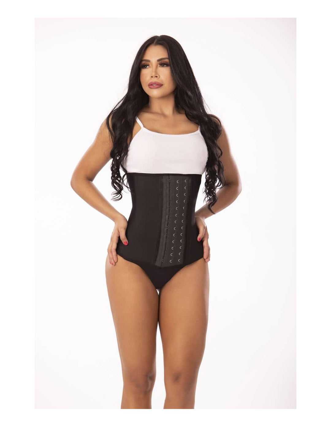 LADIES PITBULL REDUCING COLOMBIAN LATEX WAISTBAND WITH SNAP CLOSURE