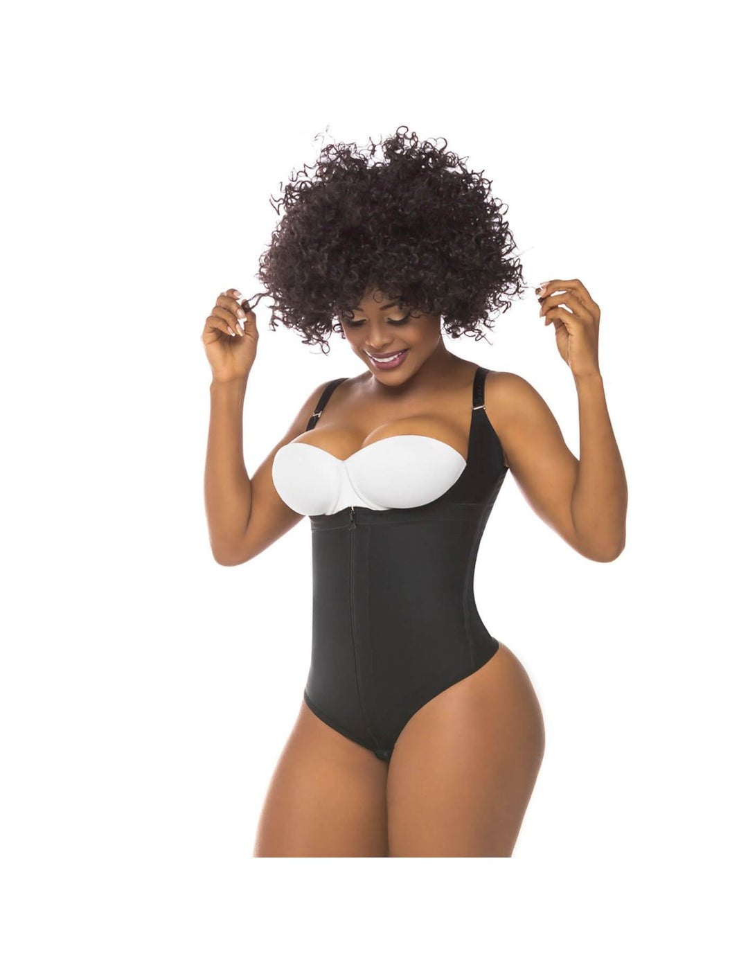 SALOMÉ BODY SHAPER BRAZILIAN THONG REMOVABLE STRAPS 0351