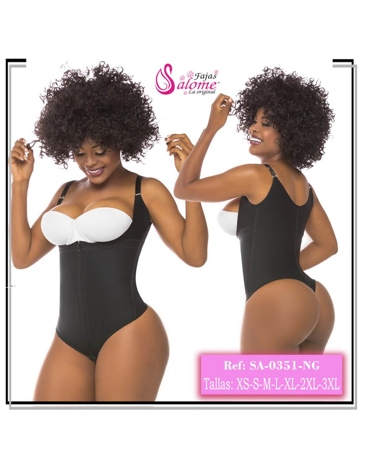 SALOMÉ BODY SHAPER BRAZILIAN THONG REMOVABLE STRAPS 0351