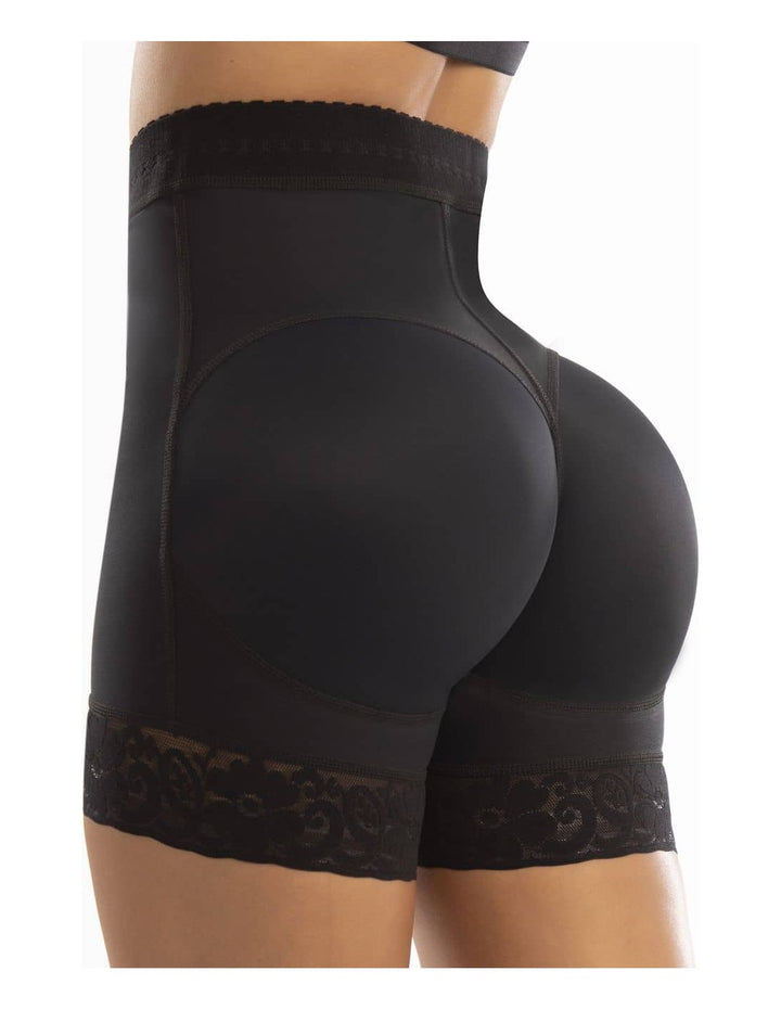 BUTT LIFT SHORT GIRDLE WITH ROWS OF HOOKS PUSH UP ENHANCEMENT GIRDLE PANTIES 