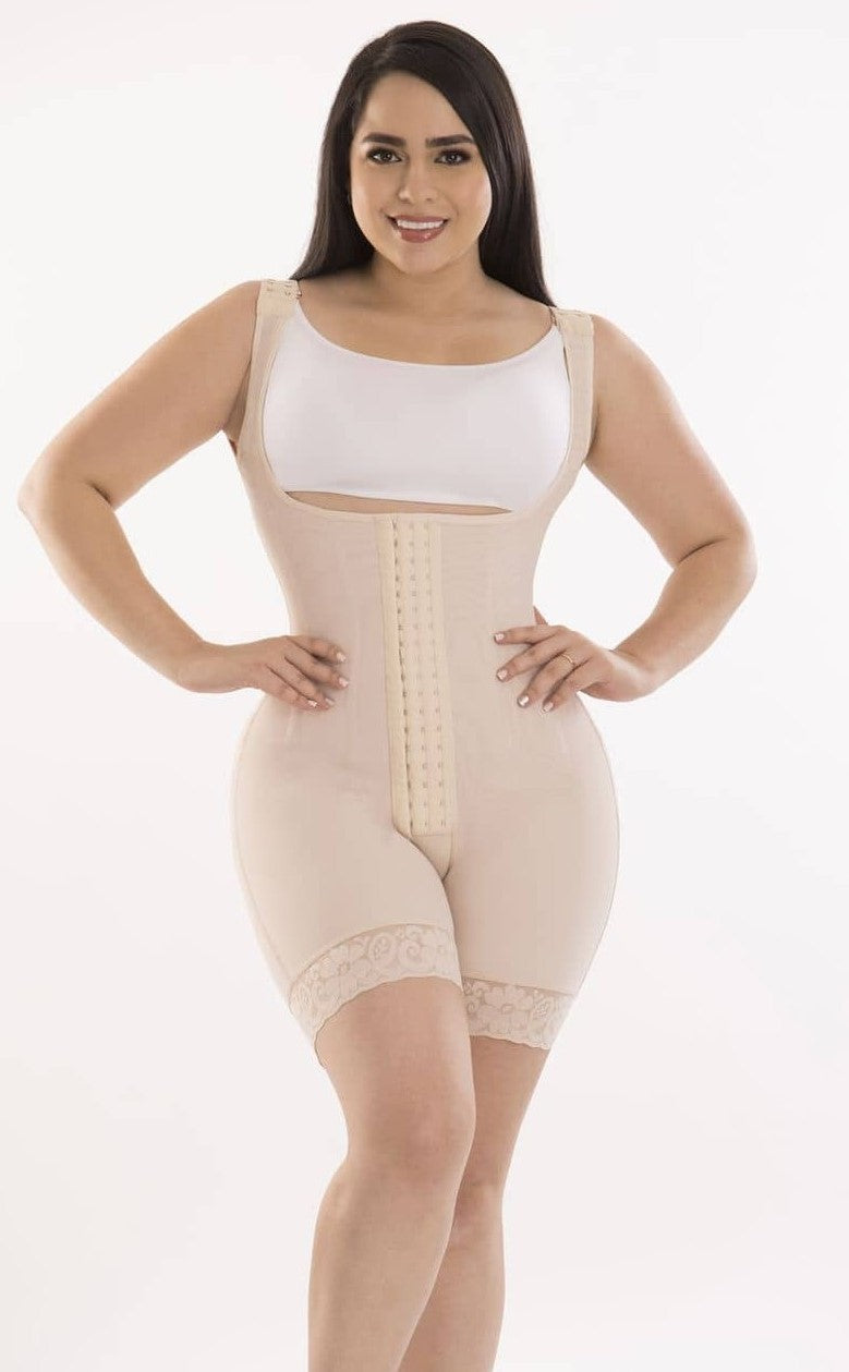 PITBULL HOURGLASS GIRDLE FREE BREASTS MOLDS WAIST ENHANCES BUTTONS