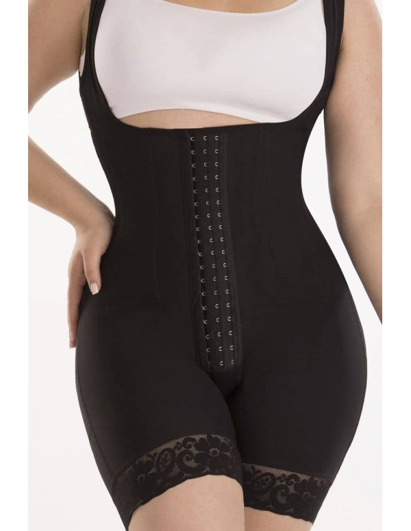 PITBULL HOURGLASS GIRDLE FREE BREASTS MOLDS WAIST ENHANCES BUTTONS