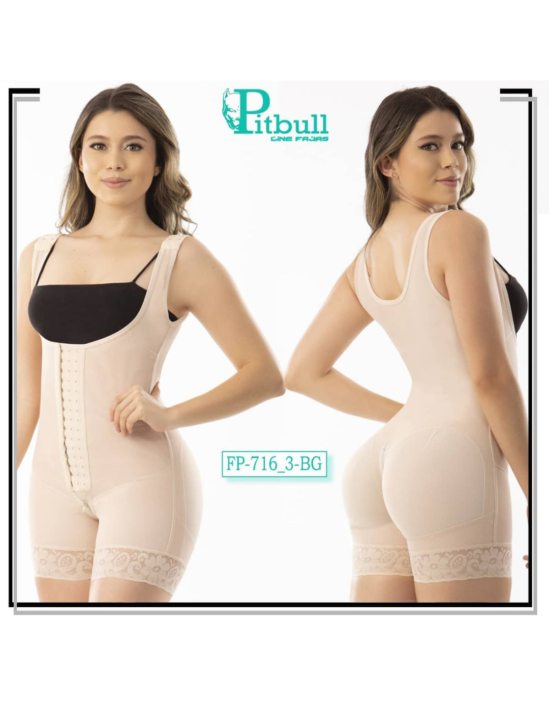COLOMBIAN REDUCING GIRDLE PITBULL SHORT TAIL LIFT FOR WOMEN