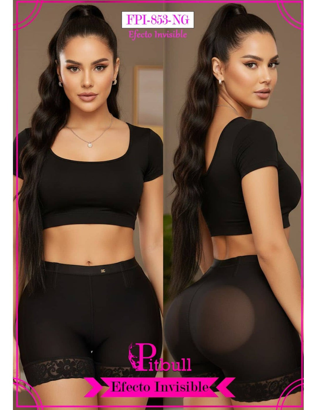 Faja Short Efecto Invisible FPI853 – Moldea tu figura sin marcarse