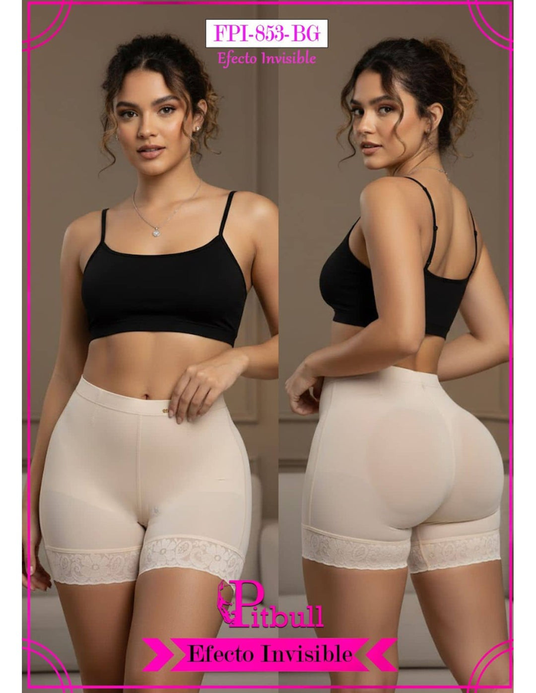 Faja Short Efecto Invisible FPI853 – Moldea tu figura sin marcarse