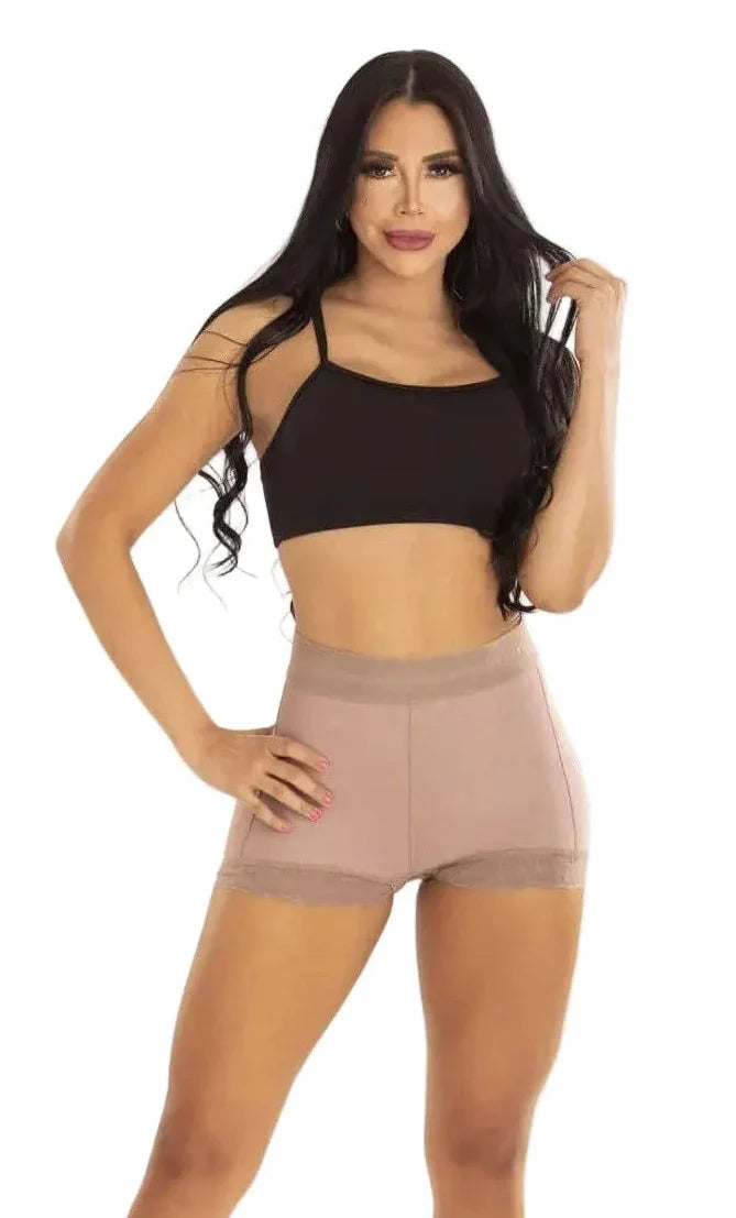 FAJA SHORT REDUCTORA LEVANTA COLA PITBULL MOLDEA TU FIGURA USO DIARIO